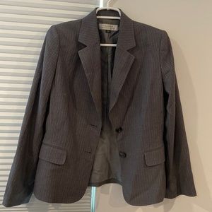 Pin striped blazer